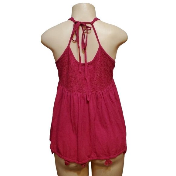 Ana Sleeveless  Medium Pink Cotton Modal Blend - Picture 3 of 6